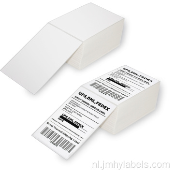 Zebra -printer compatibel 4x6 fanfold thermische verzendlabels